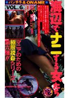 "Panty Shots and Masturbation, Volume 6: Girls Playing on the Beach" jacket